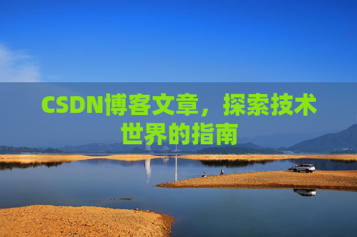 CSDN博客文章，探索技术世界的指南